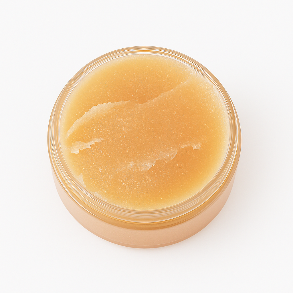 Jabón exfoliante aclarante