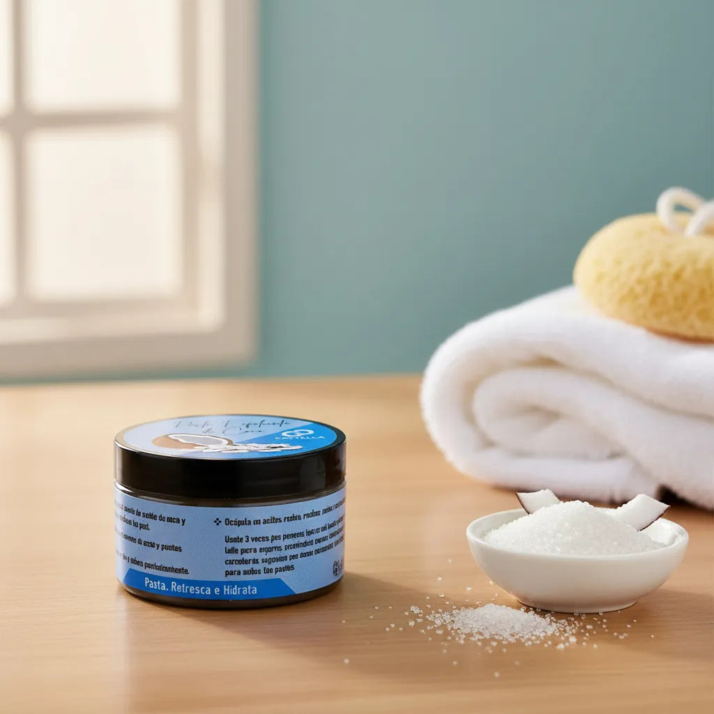 Jabón exfoliante aclarante