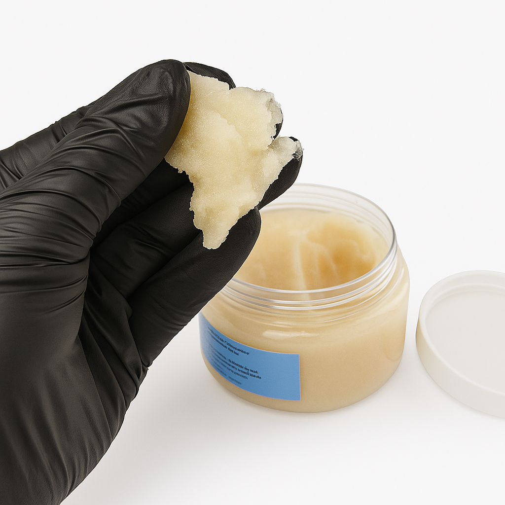 Jabón exfoliante aclarante