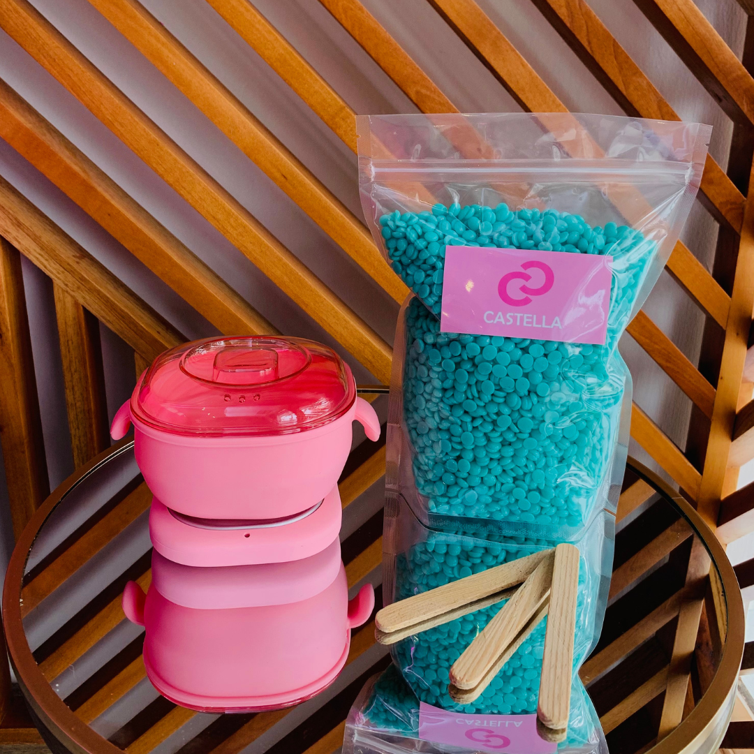 Kit castella con cera de perlitas