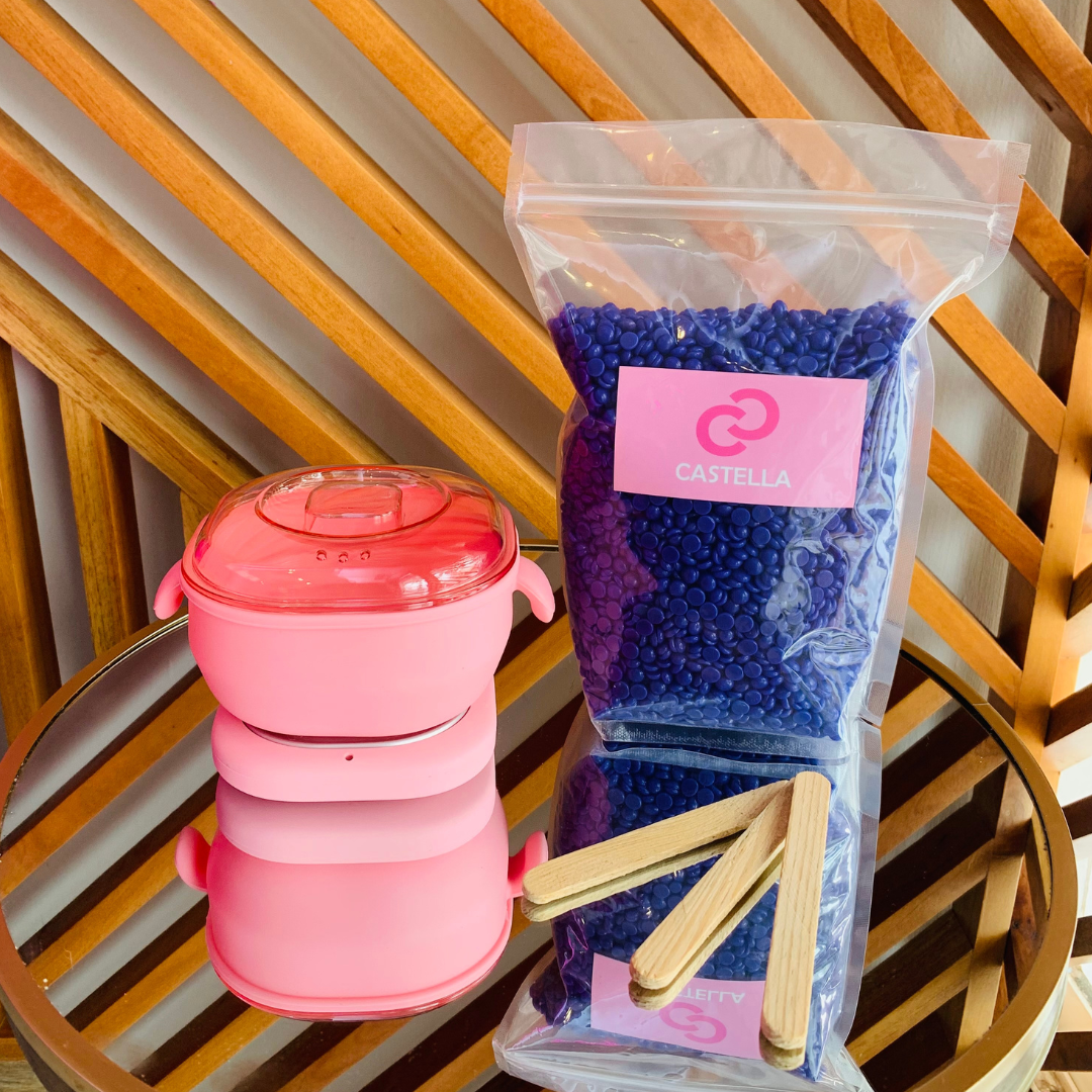 Kit castella con cera de perlitas