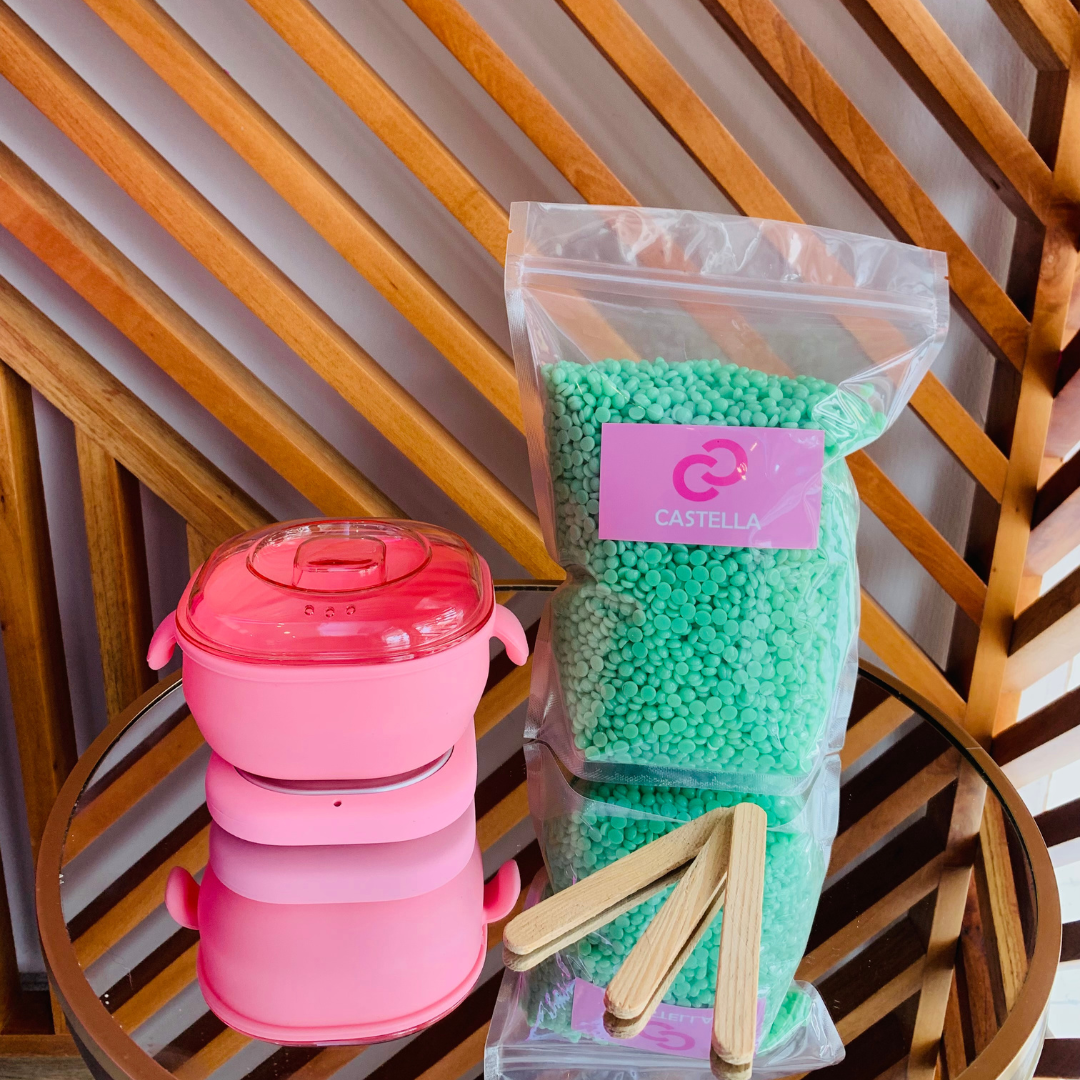 Kit castella con cera de perlitas
