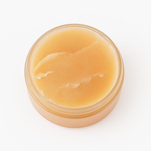 Jabón exfoliante aclarante