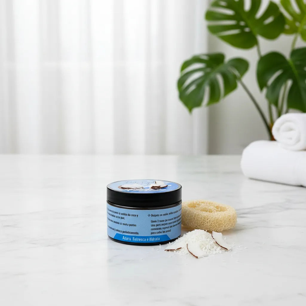 Jabón exfoliante aclarante