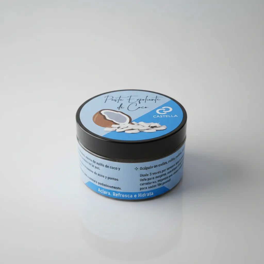 Jabón exfoliante aclarante