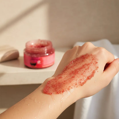 Exfoliante de frutos rojos