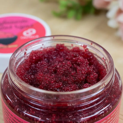 Exfoliante de frutos rojos