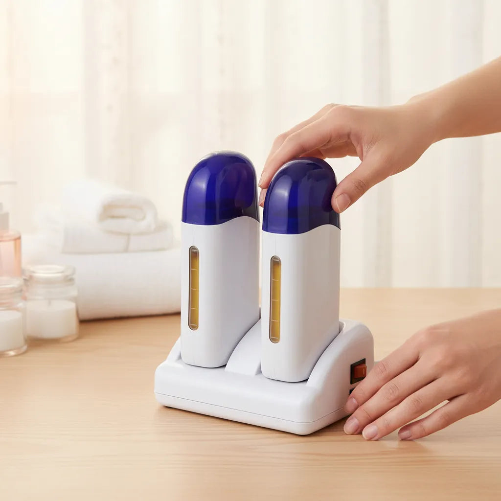 Fundidor Doble Para cera de Roll-on