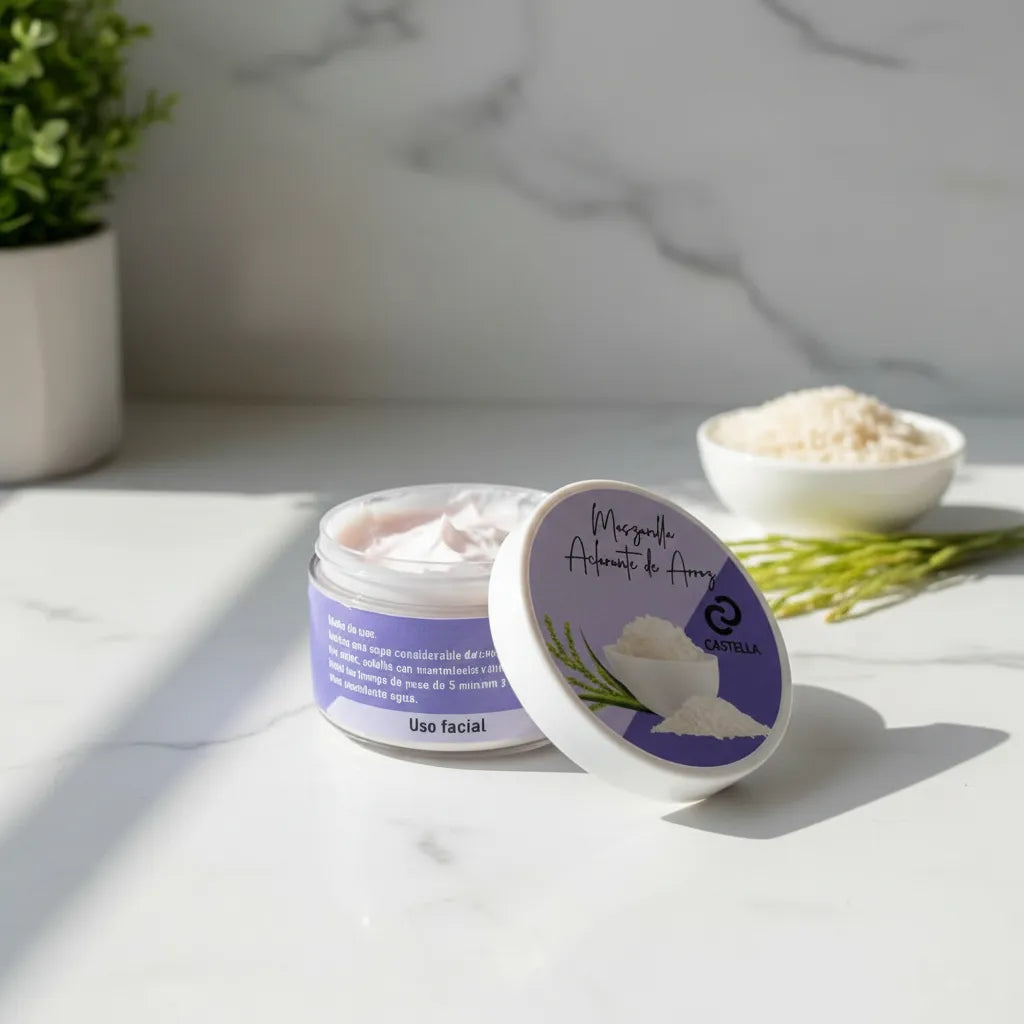 Mascarilla aclarante de arroz